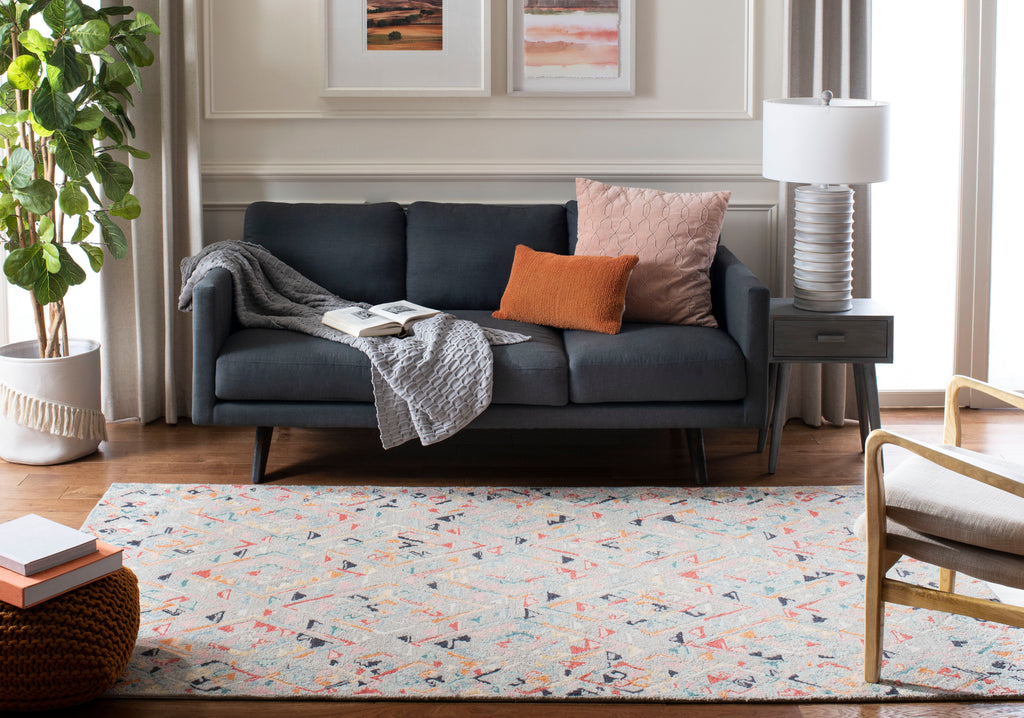 Safavieh Clearance Micro-Loop MLP352F Grey Rug