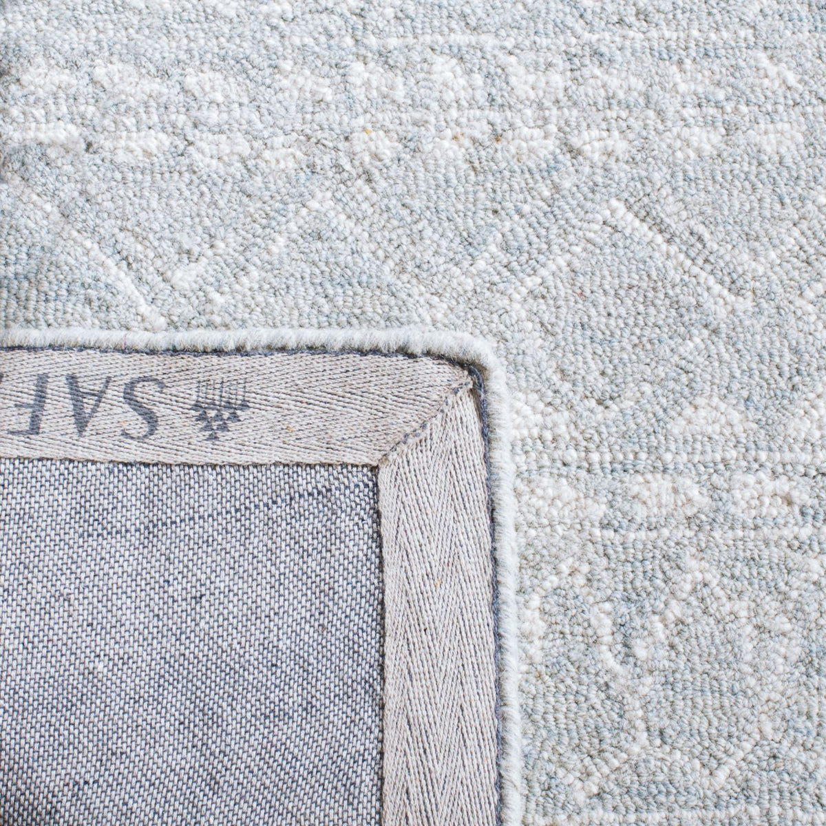 safavieh clearance micro loop mlp502k aqua ivory rug
