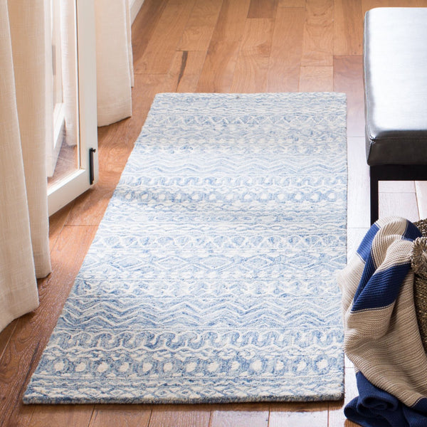 safavieh clearance micro loop mlp502m blue ivory rug