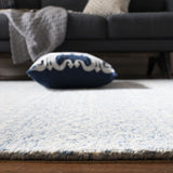 safavieh clearance micro loop mlp502m blue ivory rug