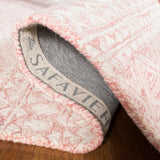 safavieh clearance micro loop mlp502u pink ivory rug