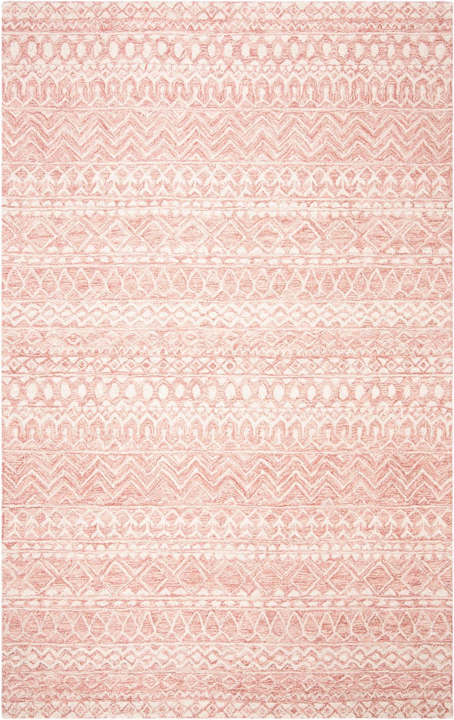 safavieh clearance micro loop mlp502u pink ivory rug