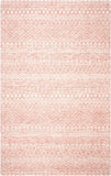 safavieh clearance micro loop mlp502u pink ivory rug