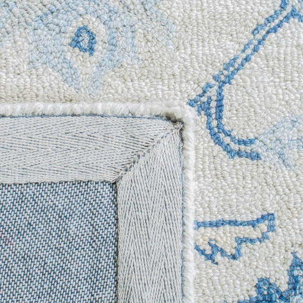 safavieh clearance micro loop mlp503g ivory blue rug