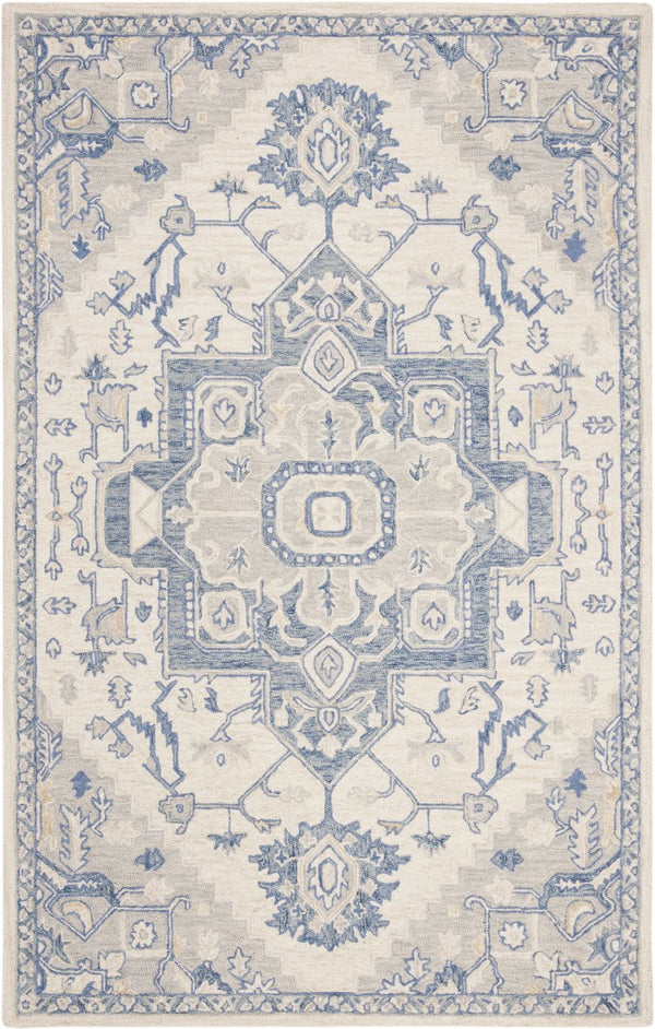 safavieh clearance micro loop mlp503g ivory blue rug