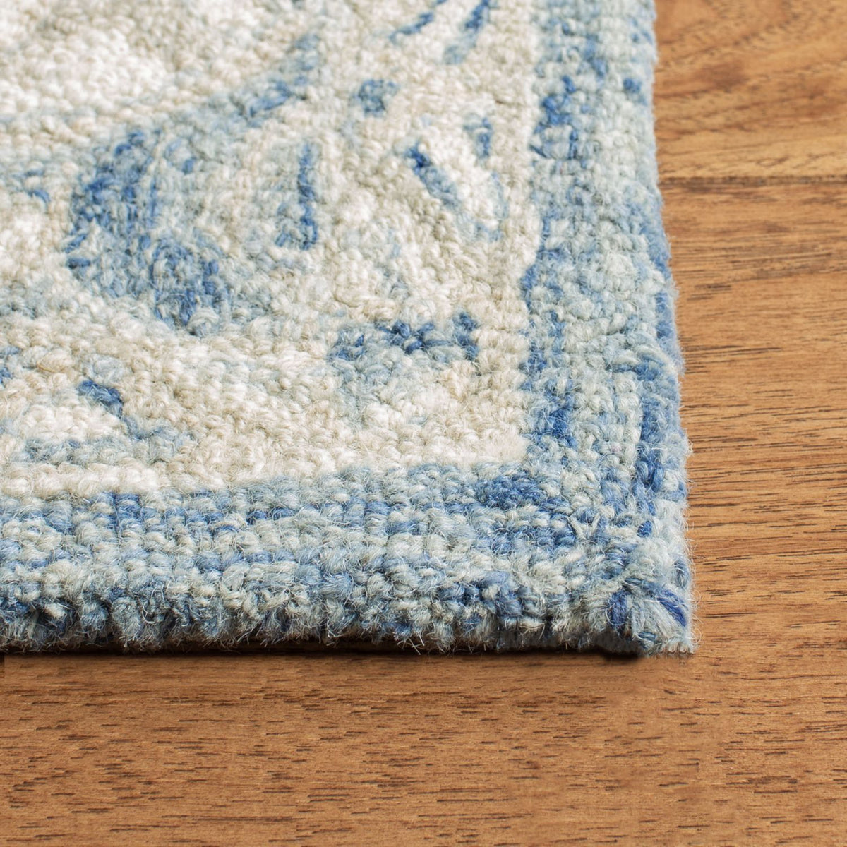 safavieh clearance micro loop mlp503m blue ivory rug