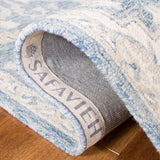 safavieh clearance micro loop mlp503m blue ivory rug