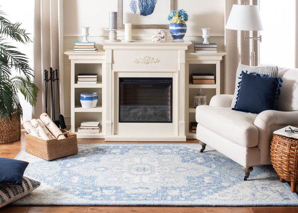 safavieh clearance micro loop mlp503m blue ivory rug