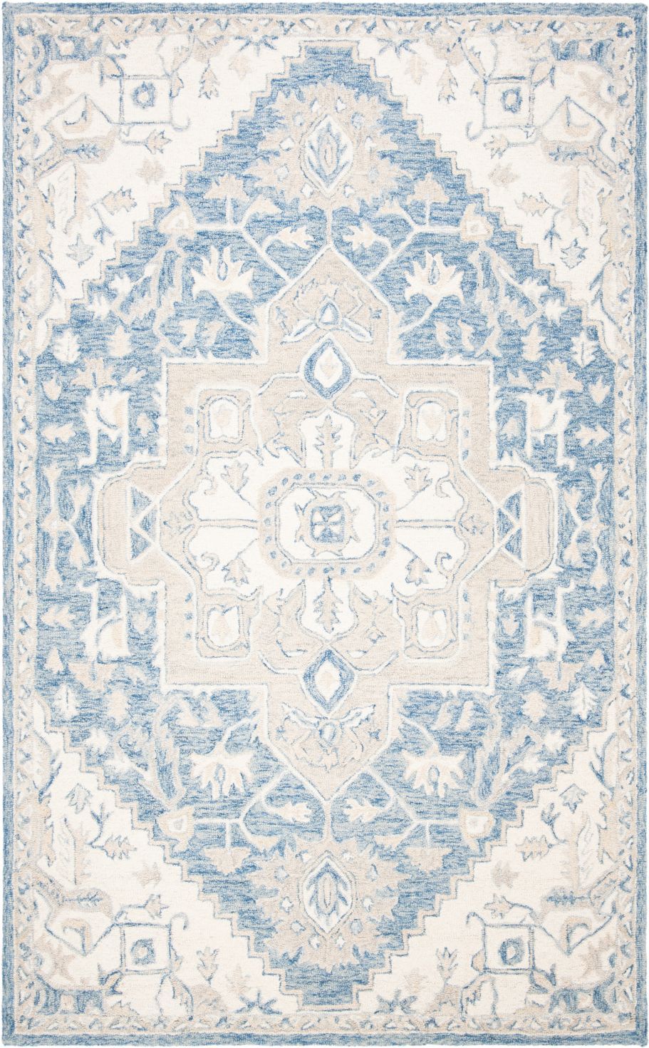 safavieh clearance micro loop mlp503m blue ivory rug