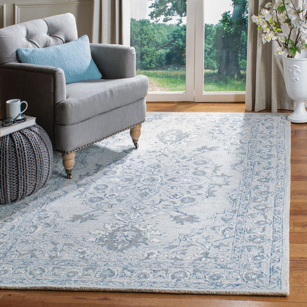 safavieh clearance micro loop mlp504m lightblue ivory rug