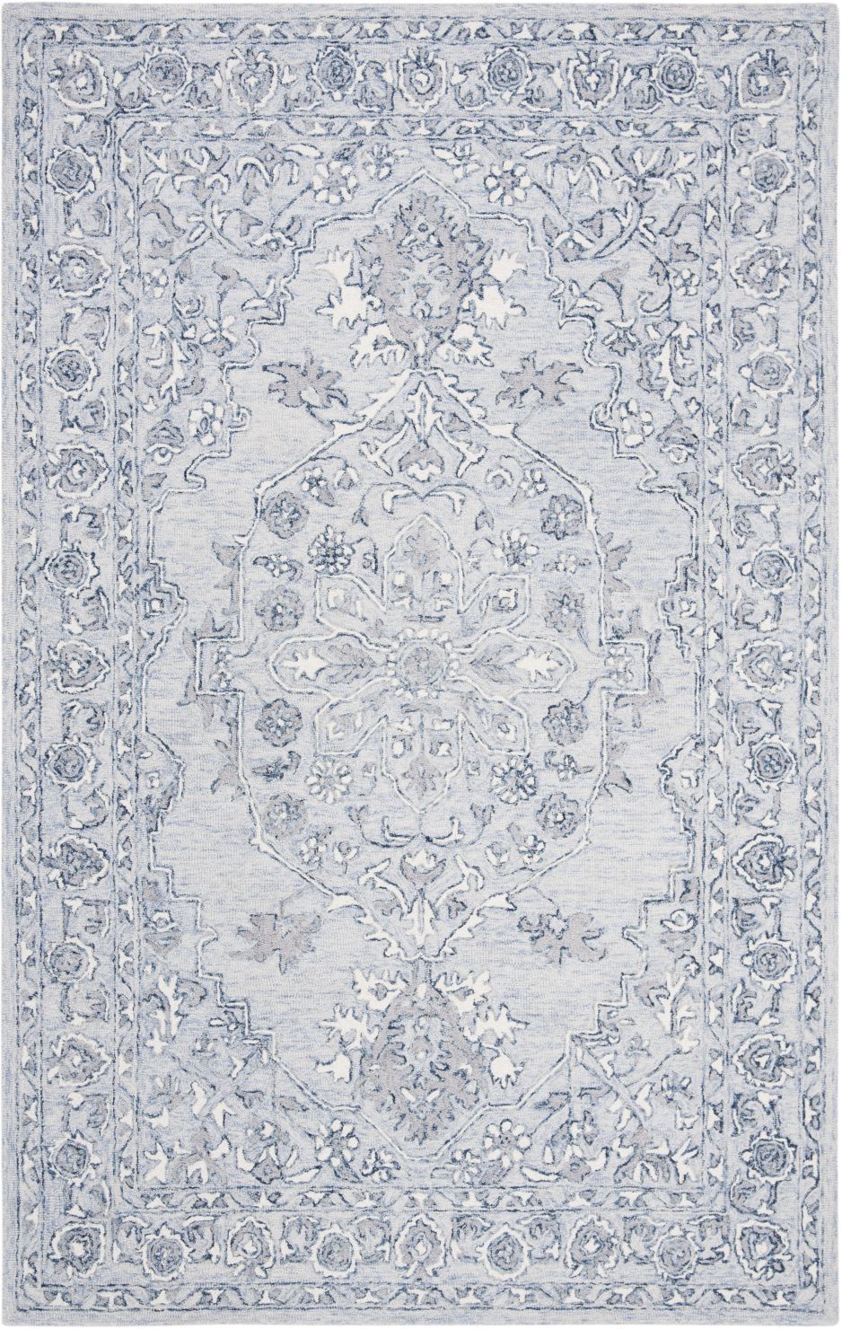 safavieh clearance micro loop mlp504m lightblue ivory rug