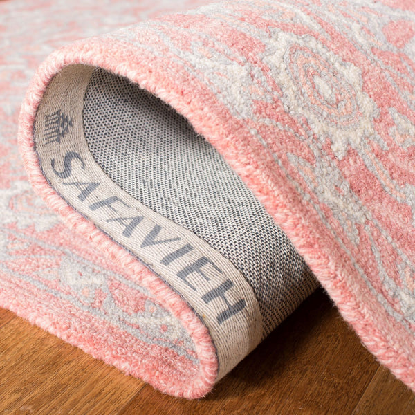 safavieh clearance micro loop mlp504u pink ivory rug