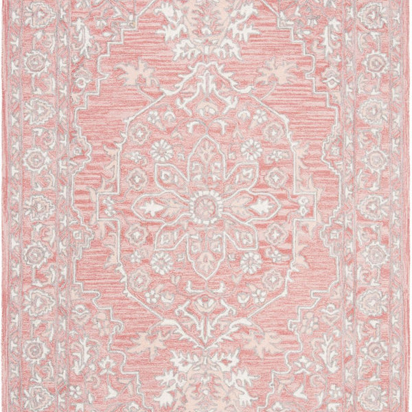 safavieh clearance micro loop mlp504u pink ivory rug