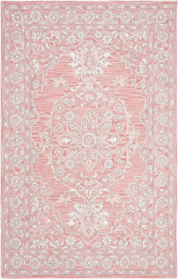 safavieh clearance micro loop mlp504u pink ivory rug