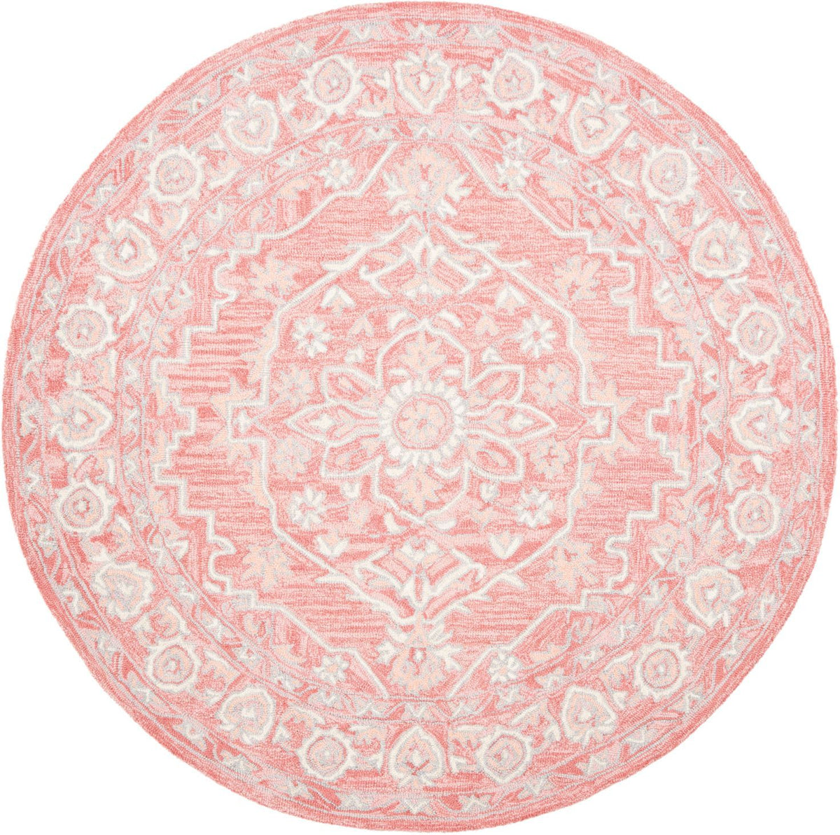 safavieh clearance micro loop mlp504u pink ivory rug
