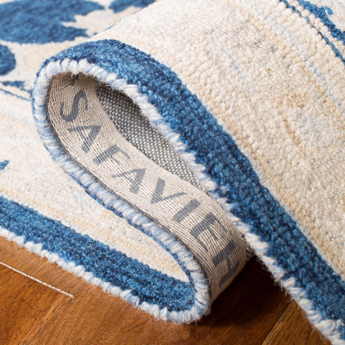 safavieh clearance micro loop mlp505n navy ivory rug