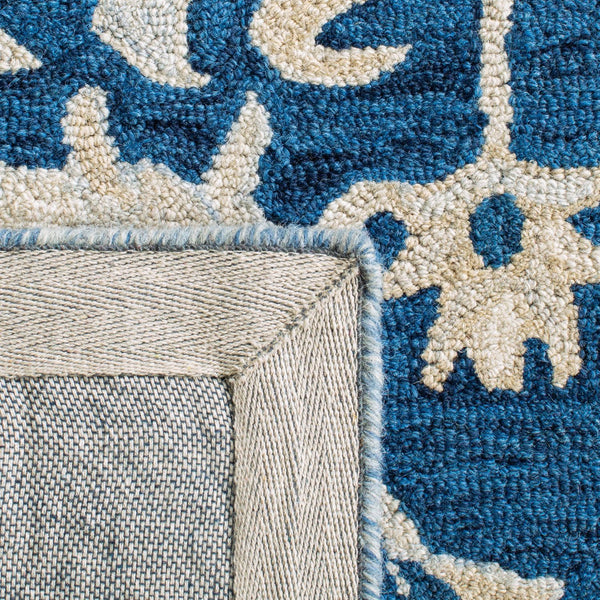 safavieh clearance micro loop mlp505n navy ivory rug
