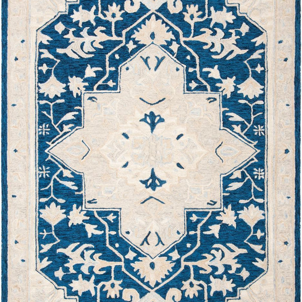 safavieh clearance micro loop mlp505n navy ivory rug