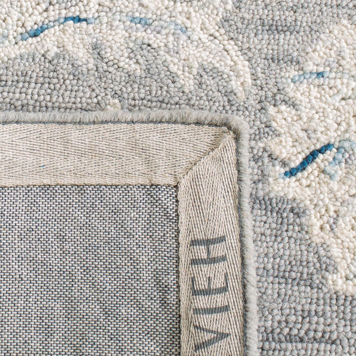 safavieh clearance micro loop mlp506f grey ivory rug