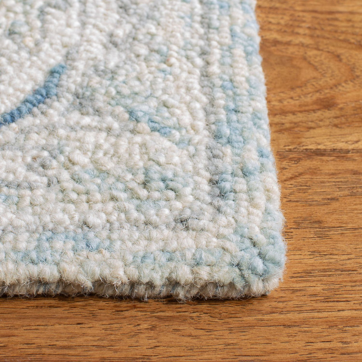 safavieh clearance micro loop mlp506m lightblue ivory rug