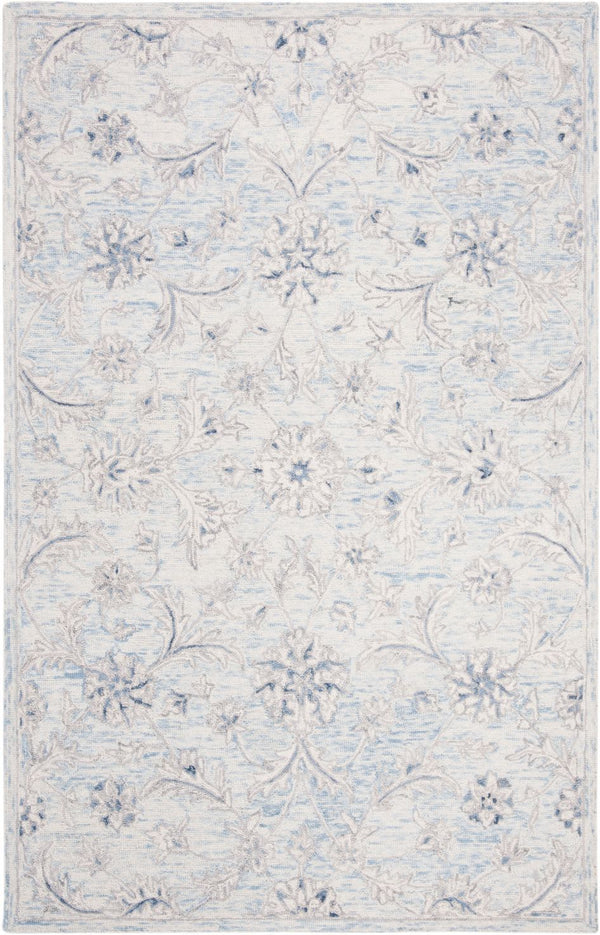 safavieh clearance micro loop mlp506m lightblue ivory rug