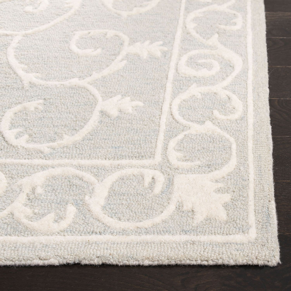 safavieh clearance micro loop mlp507f lightgrey ivory rug