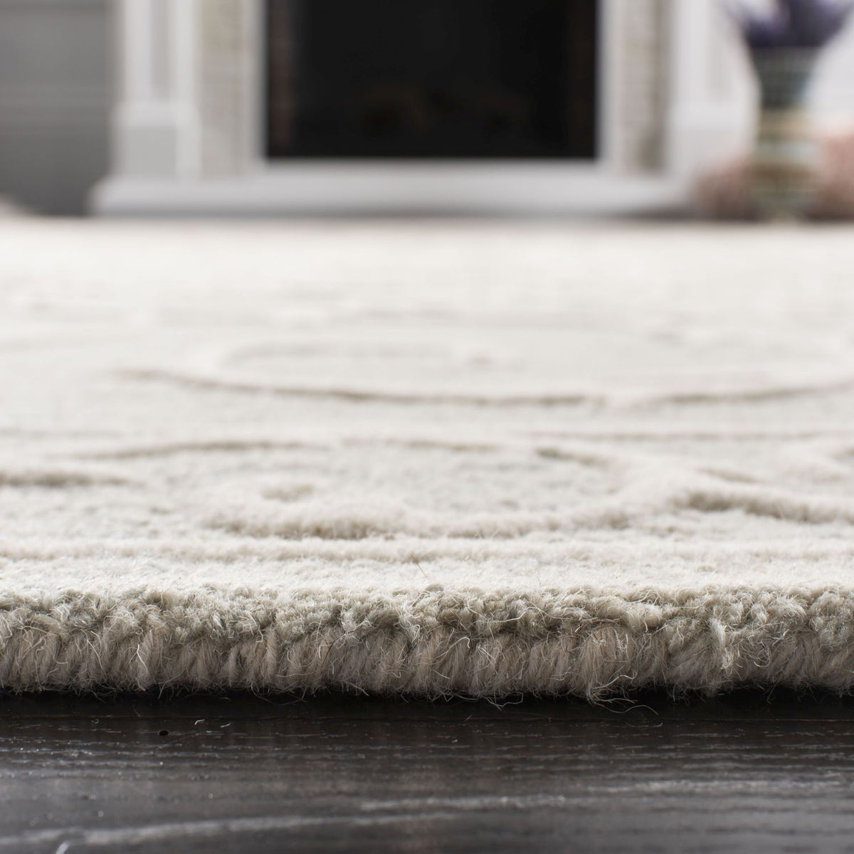safavieh clearance micro loop mlp507f lightgrey ivory rug