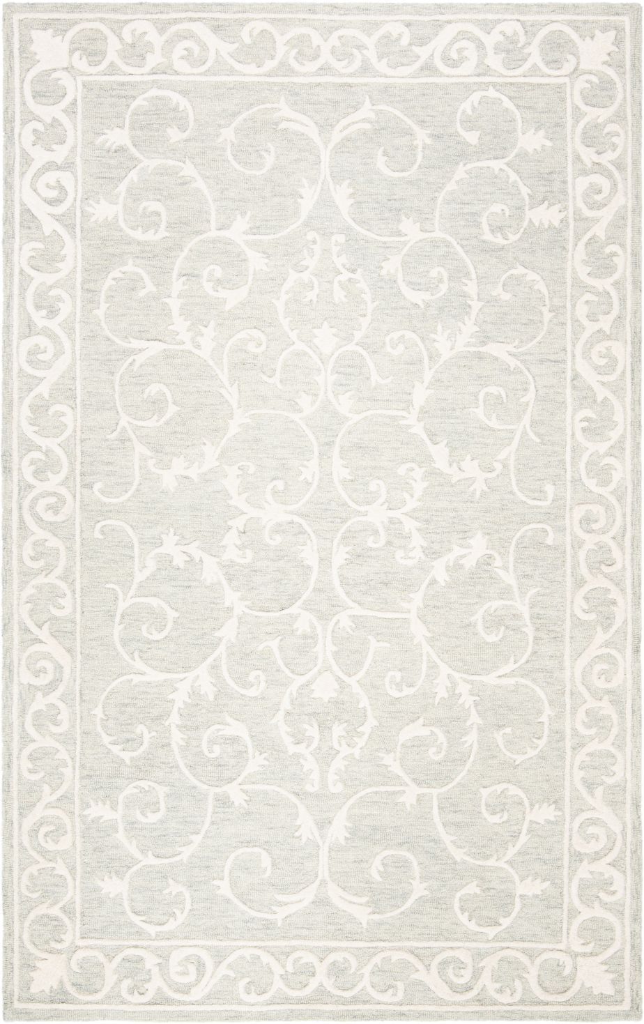 safavieh clearance micro loop mlp507f lightgrey ivory rug
