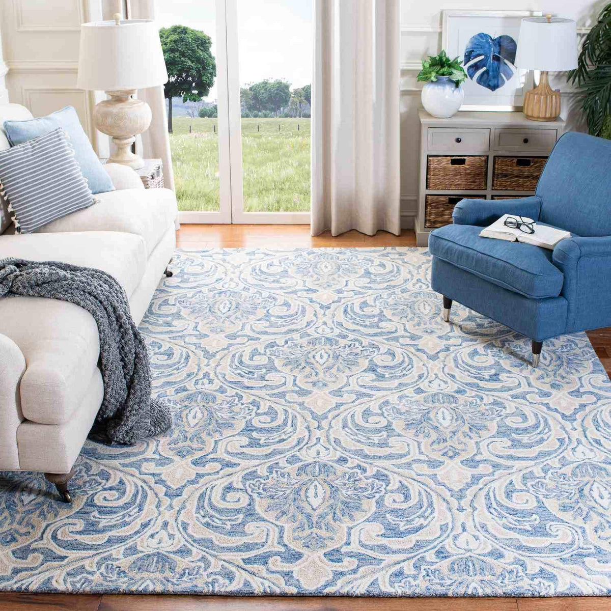safavieh clearance micro loop mlp532m blue rug