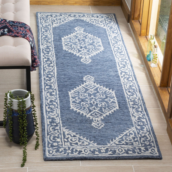 safavieh clearance micro loop mlp605m blue rug