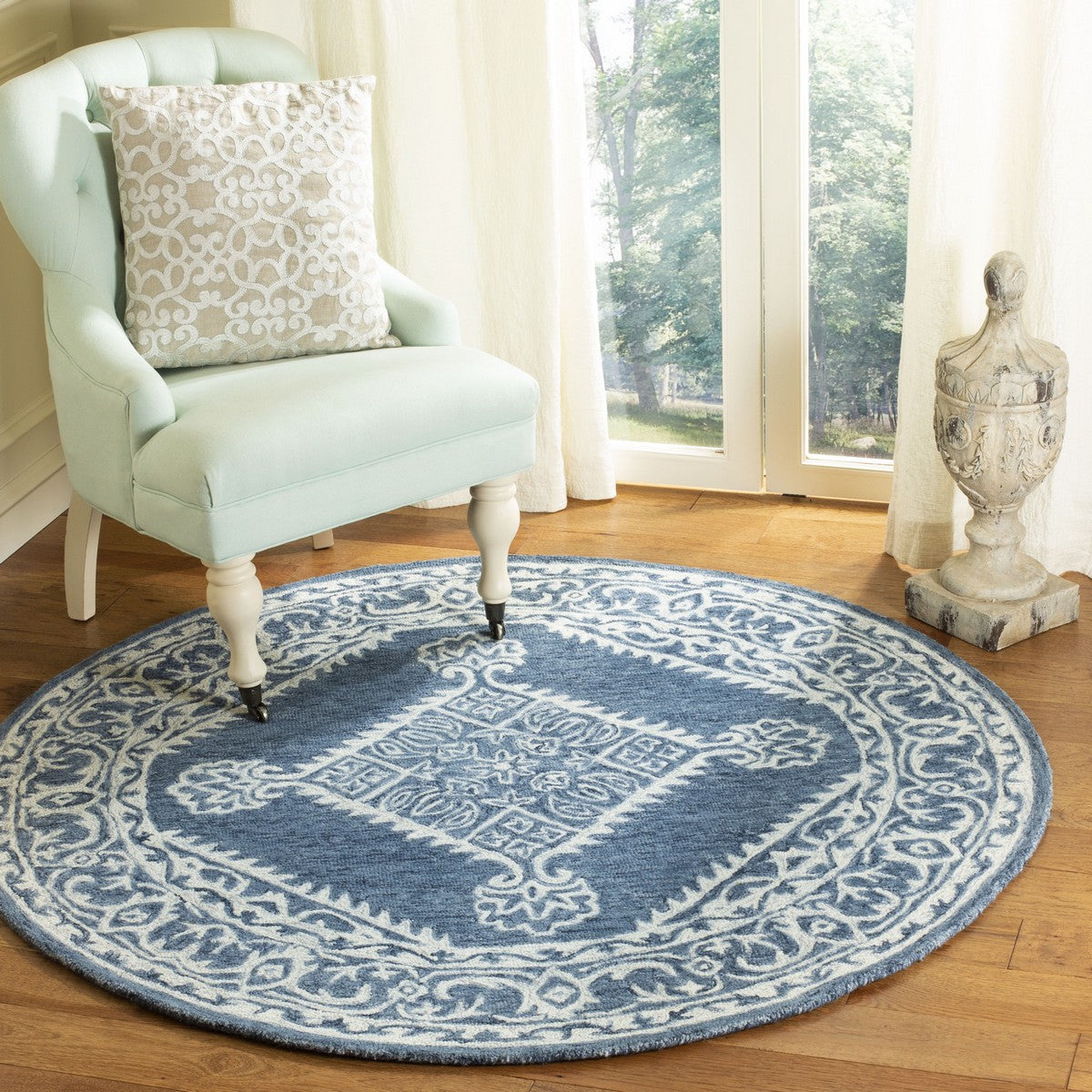 safavieh clearance micro loop mlp605m blue rug