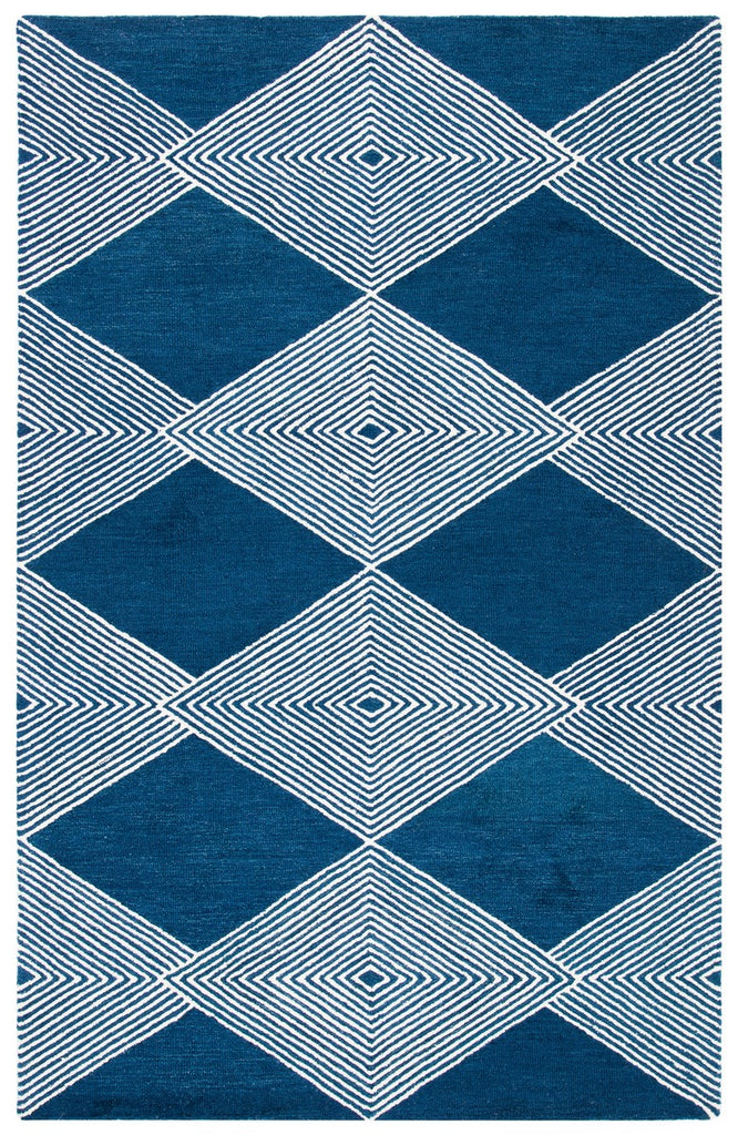safavieh clearance micro loop mlp618n navy rug