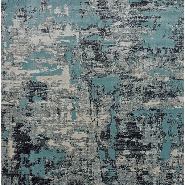 Kalaty Clearance Modena MO-357 Aqua Rug