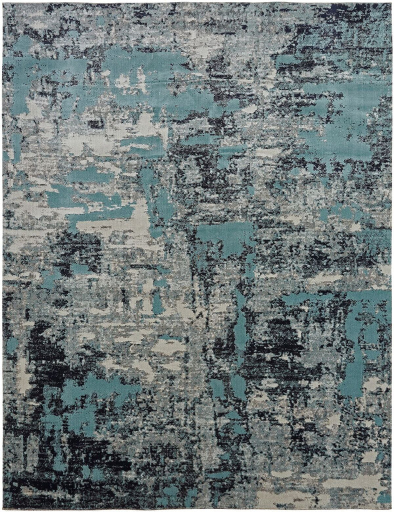 Kalaty Clearance Modena MO-357 Aqua Rug