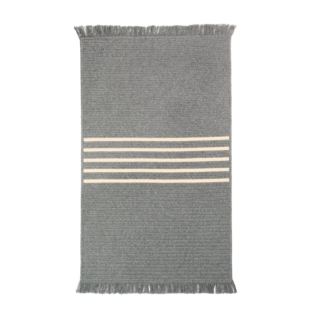 colonial mills modern wool stripe mo18 grey rug