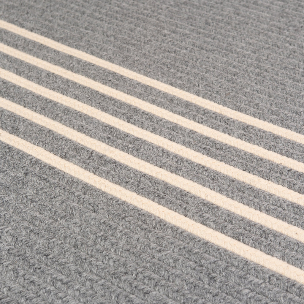 colonial mills modern wool stripe mo18 grey rug