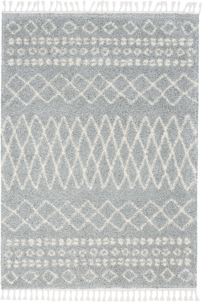 Nourison Clearance Moroccan Shag MRS02 Silver Rug