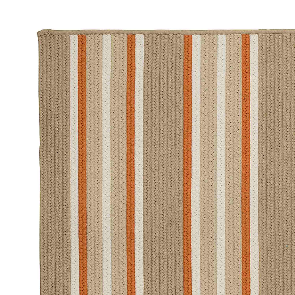 colonial mills mesa stripe ms36 rusted sand rug