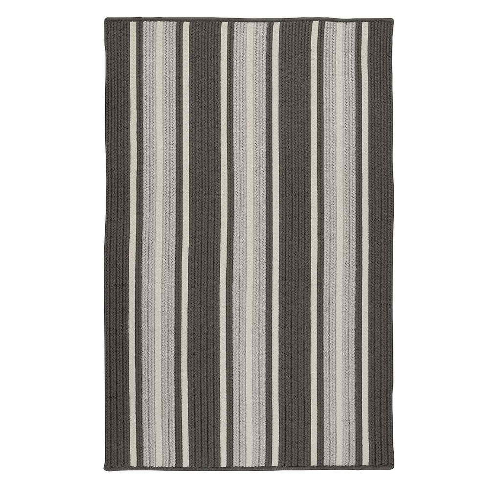 colonial mills mesa stripe ms38 stone grey rug