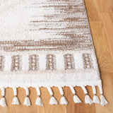 Safavieh Clearance Moroccan Tassel Shag MTS483B Ivory Rug