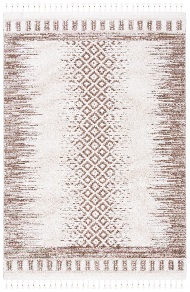 Safavieh Clearance Moroccan Tassel Shag MTS483B Ivory Rug