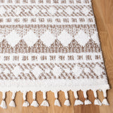 Safavieh Clearance Moroccan Tassel Shag MTS484B Ivory Rug