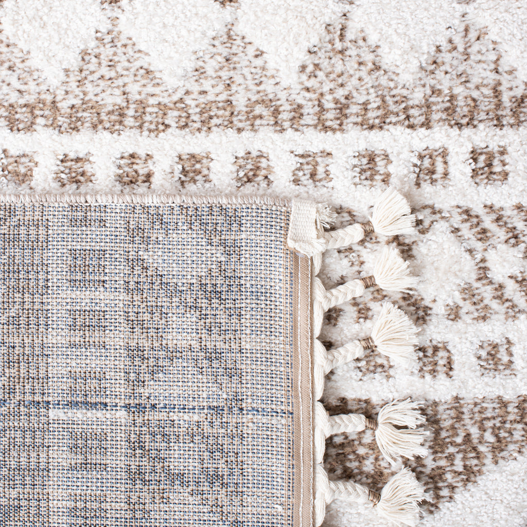 Safavieh Clearance Moroccan Tassel Shag MTS484B Ivory Rug