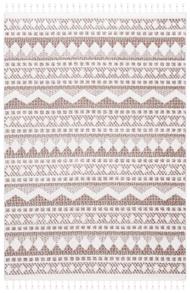 Safavieh Clearance Moroccan Tassel Shag MTS484B Ivory Rug