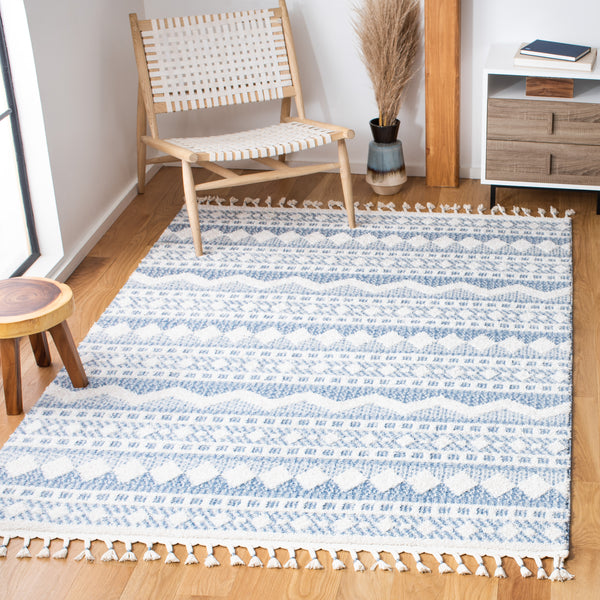 Safavieh Clearance Moroccan Tassel Shag MTS484C Ivory Rug