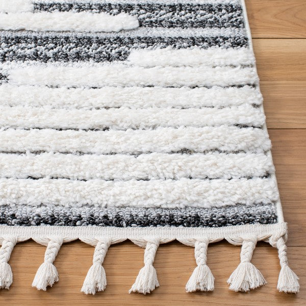 safavieh clearance moroccan tassel shag mts622f dark grey rug