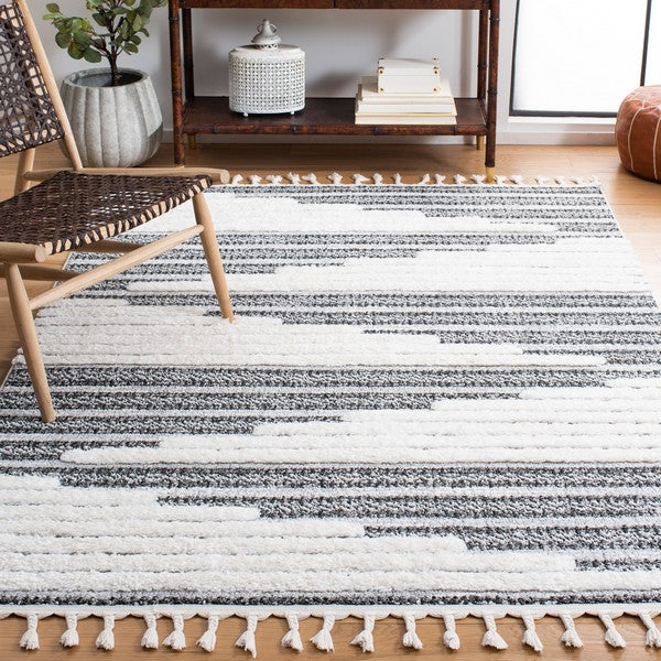 safavieh clearance moroccan tassel shag mts622f dark grey rug