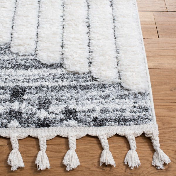safavieh clearance moroccan tassel shag mts624f grey rug