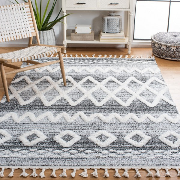 safavieh clearance moroccan tassel shag mts626f grey rug