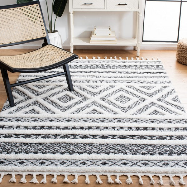 safavieh clearance moroccan tassel shag mts628f grey rug